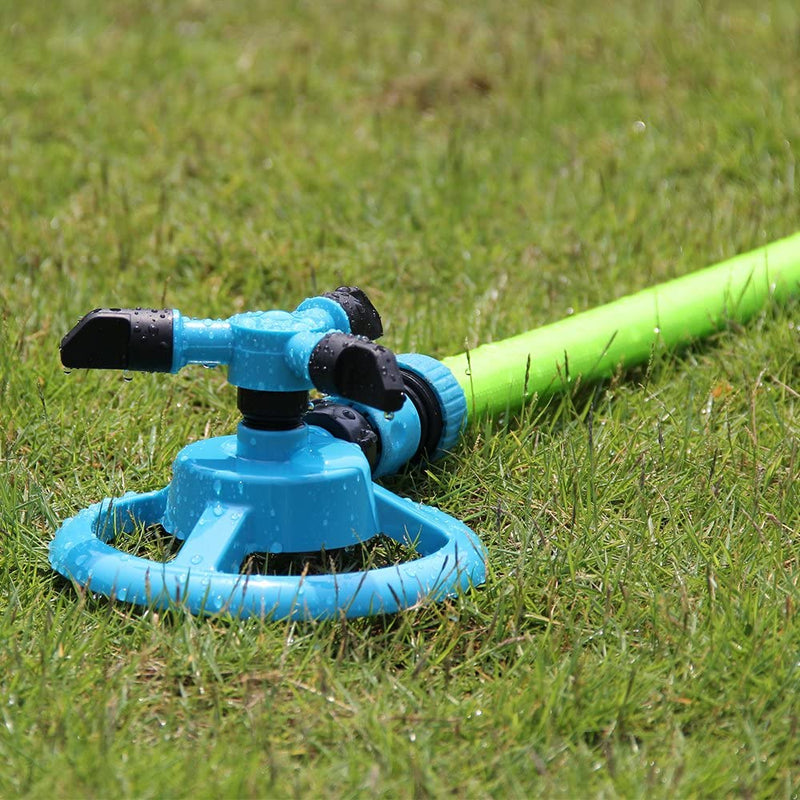 Automatically Rotate Sprinkler Quick Coupling Lawn Rotating Nozzle Grass Garden Lawn Irrigation 360° Sprinkler Gardening Tools