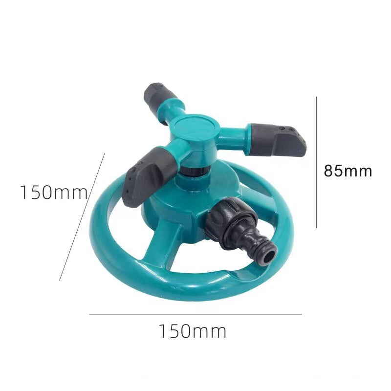 Automatically Rotate Sprinkler Quick Coupling Lawn Rotating Nozzle Grass Garden Lawn Irrigation 360° Sprinkler Gardening Tools