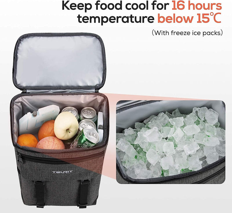 Backpack Cooler Leak Proof 28 Cans Cooler Backpack Insulated Waterproof Cooler for Men and Women, Picnic, Hiking, Work, Trip