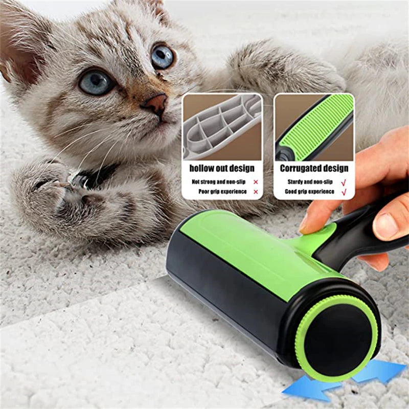 Fluff Roller Dog Hair Remover Pet Brushremoves Hairs Magic for Animal Wool Removal Cats Lint Clothing Cleaning Tools Supplies
